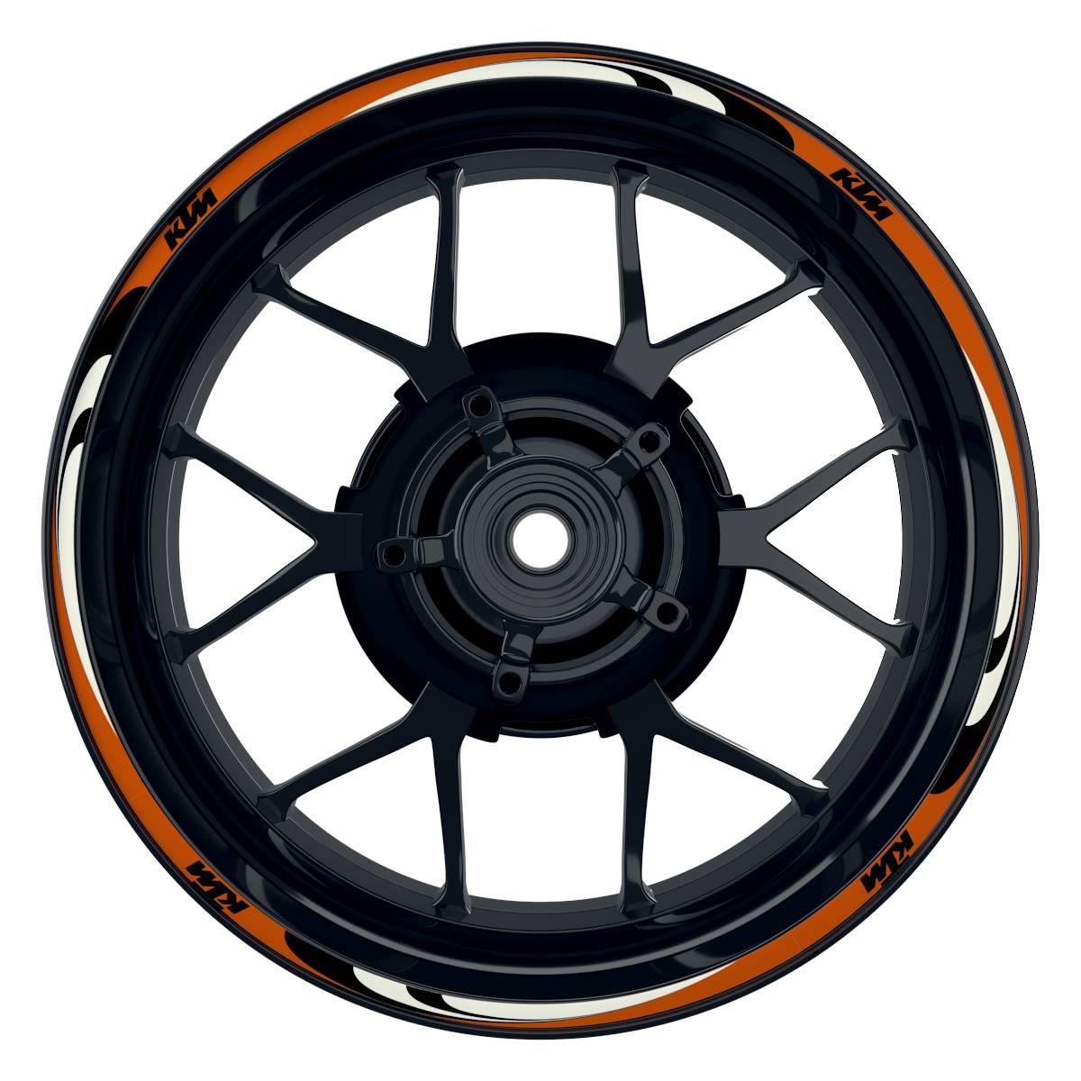 Motorrad Felgenrandaufkleber - KTM V3