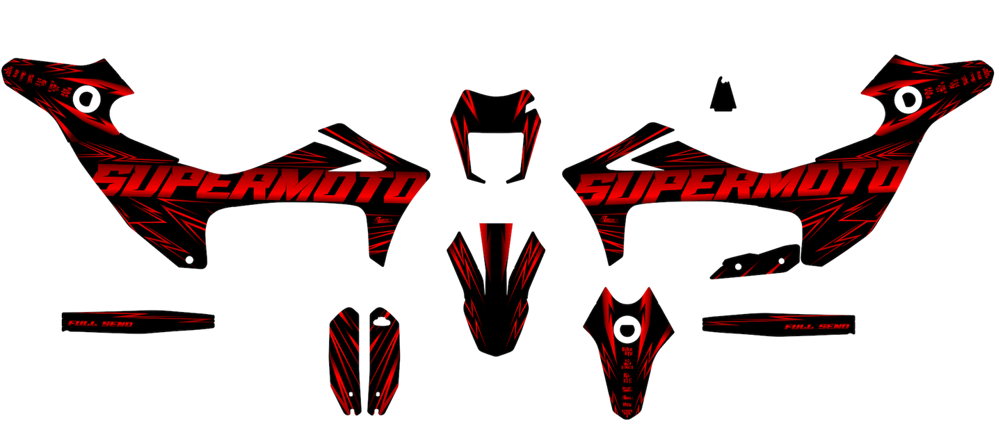 Graphics Kit suitable for GasGas 700 - Maex Edition