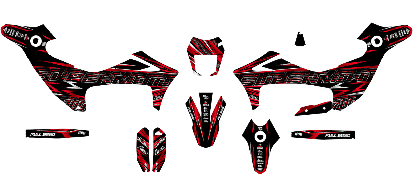 Graphics Kit suitable for GasGas 700 - Swifty Edition