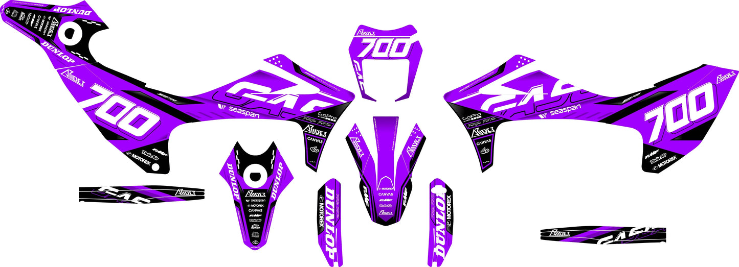 Dekor passend für GasGas 700 - Pace Edition - Arider