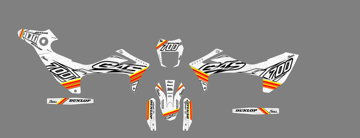 Dekor passend für GasGas 700 - Aero Edition - Arider