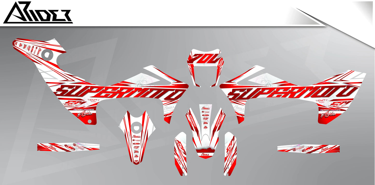 Dekor passend für GasGas 700 - Peak Edition - Arider