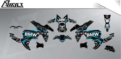 Dekor passend für BMW R 1300 GS Adventure Dekor - Trekker Edition - Arider