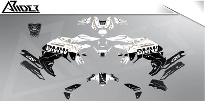Dekor passend für BMW R1300 GS Dekor - Atlas Edition - Arider