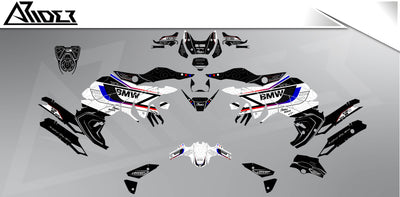 Graphics Kit suitable for BMW R1300 GS Graphics Kit - Outrider Edition