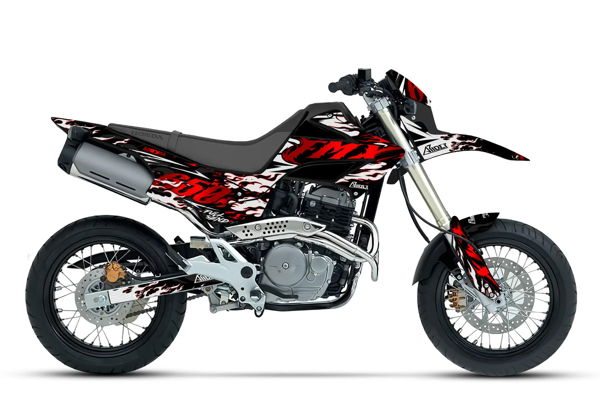 Dekor passend für Honda FMX 650 - Flame Edition - Arider