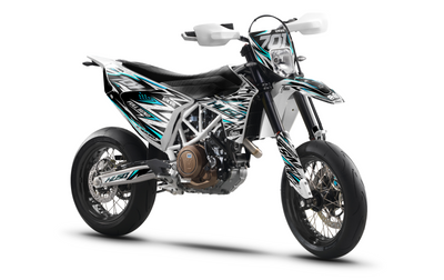 Graphics Kit suitable for Husqvarna 701 - Fury Edition