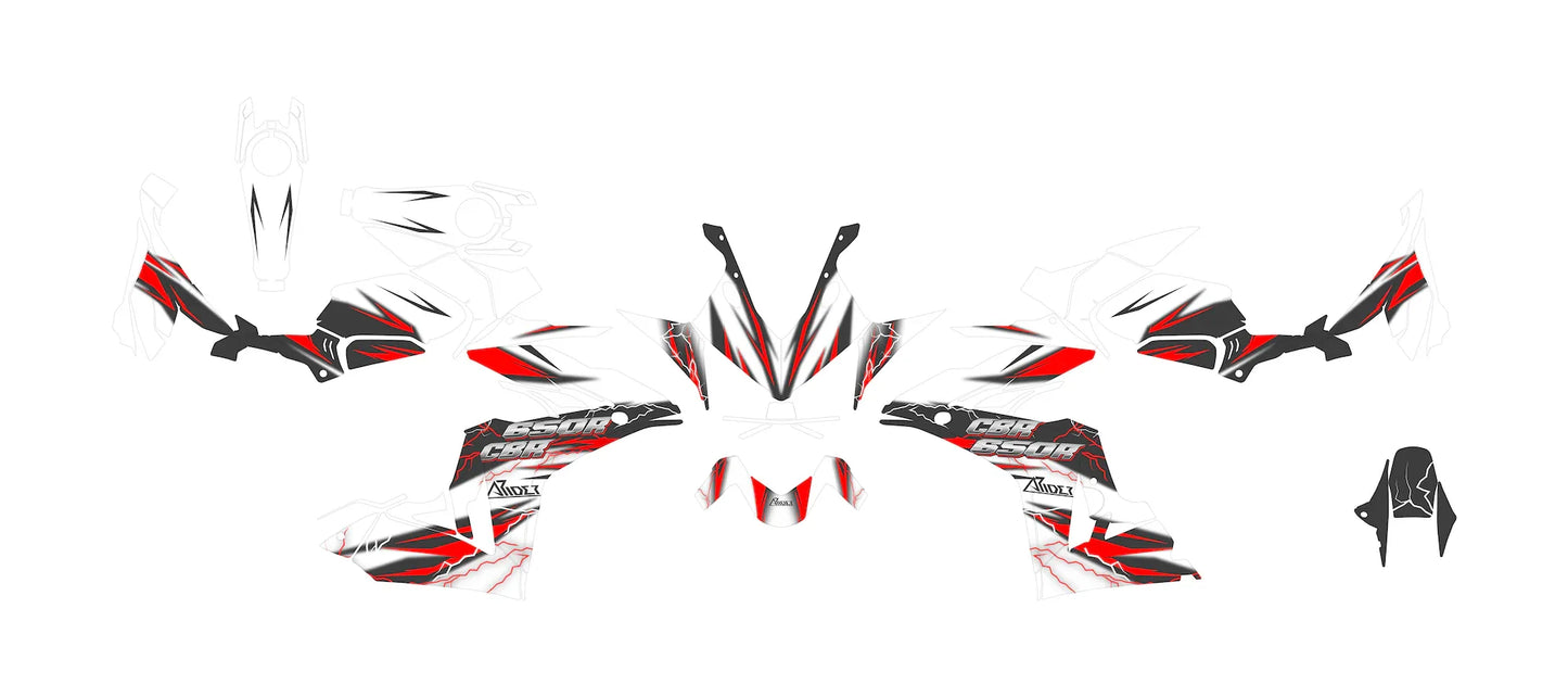 Dekor passend für Honda CBR 650 R - Hydro Edition - Arider