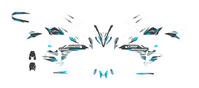 Graphics Kit suitable for Honda CBR 650 R - Hydro Edition