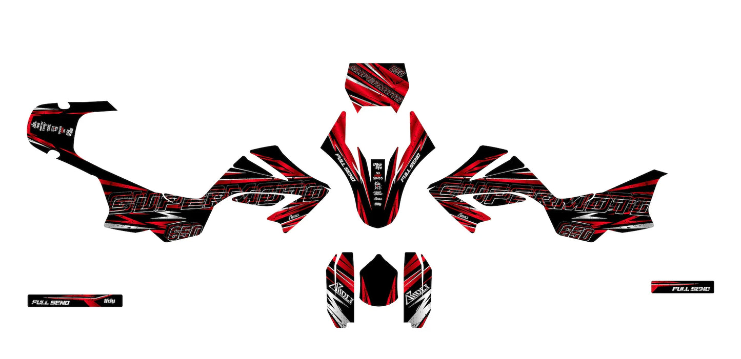 Dekor passend für Honda FMX 650 - Swifty Edition - Arider
