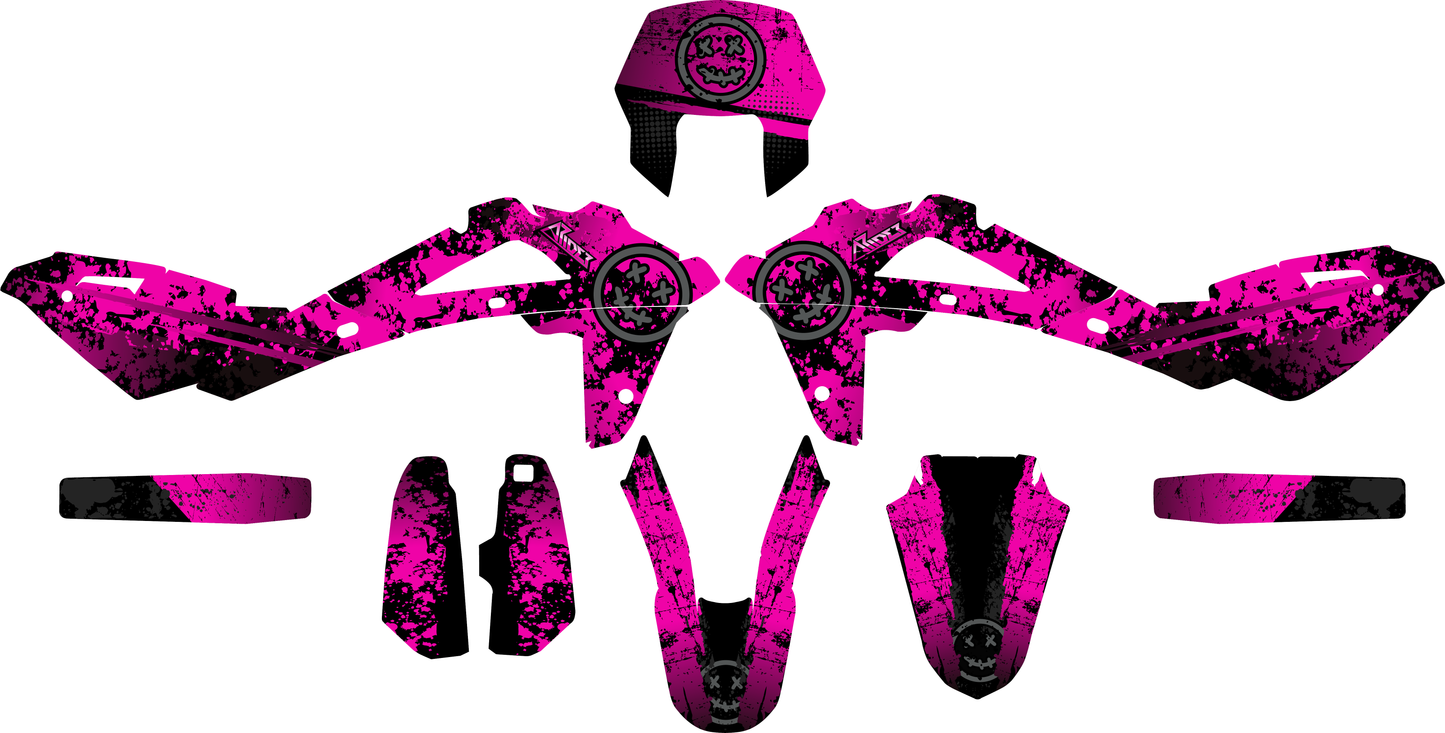 Graphics Kit suitable for Husqvarna SM 125 - Smiley Edition