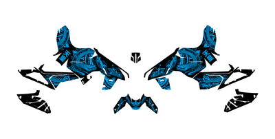 Graphics Kit suitable for KTM Duke 125 - Dragon Edition