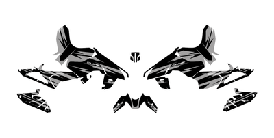 Kit de pegatinas para KTM Duke 125 - Edición Flash