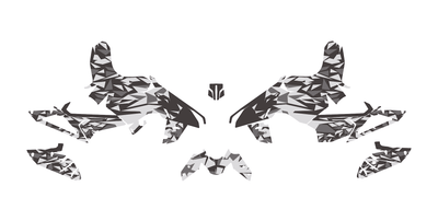 Graphics Kit suitable for KTM Duke 125 - Prism Edition