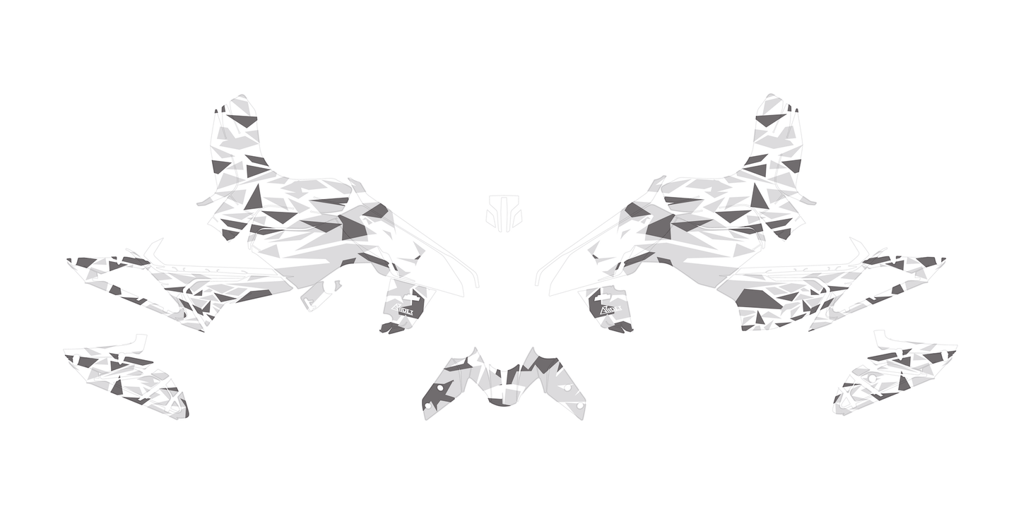 Graphics Kit suitable for KTM Duke 125 - Prism Edition