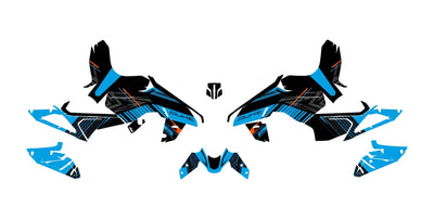 Dekor passend für KTM Duke 125 - Stripe Edition - Arider