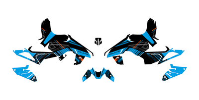 Kit de pegatinas para KTM Duke 125 - Edición Stripe