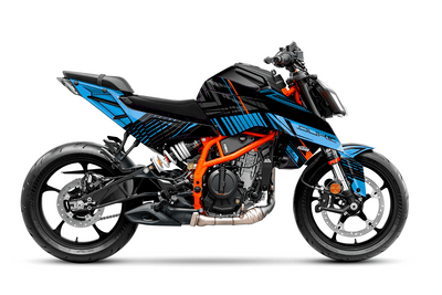 Dekor passend für KTM Duke 125 - Stripe Edition - Arider