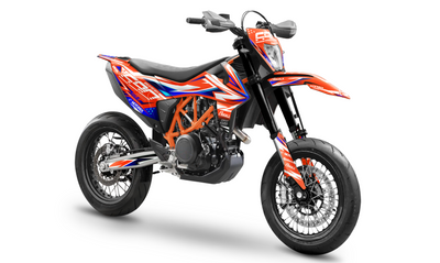 Graphics Kit suitable for KTM 690 SMC-R - NeonX Edition