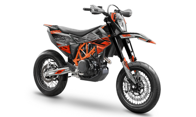Graphics Kit suitable for KTM 690 SMC-R - Smoke Edition