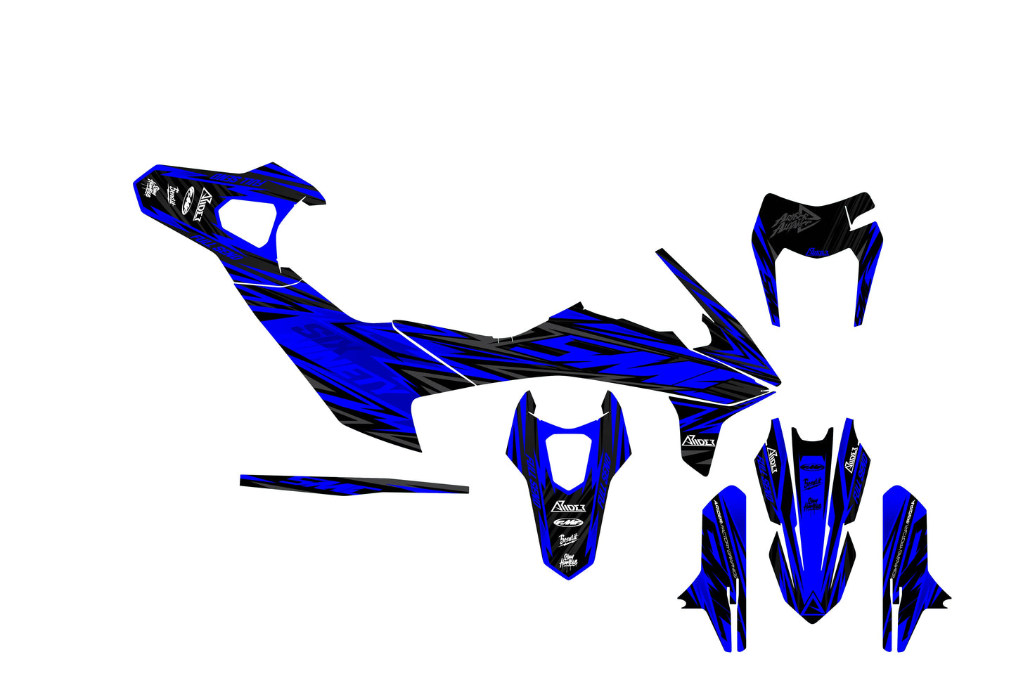 Dekor passend für KTM 690 SMC-R - Vektrox Edition - Arider