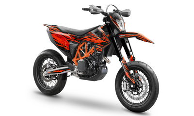 Graphics Kit suitable for KTM 690 SMC-R - Vektrox Edition