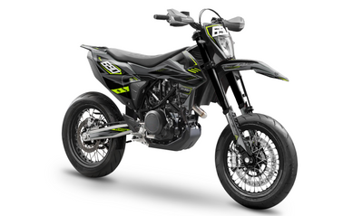 Graphics Kit suitable for KTM 690 SMC-R - Volt Edition