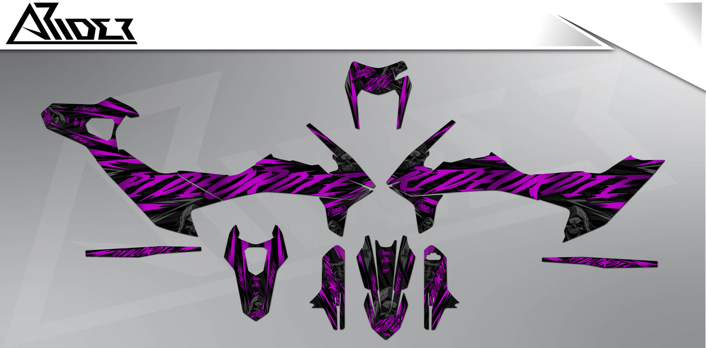 Graphics Kit suitable for KTM 690 SMC-R - RideOrDie Edition