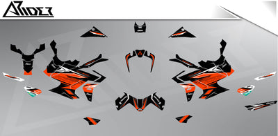 Graphics Kit suitable for KTM 1290 Super Adventure S, R - World Edition