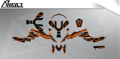 Graphics Kit suitable for KTM Super Duke 1290 R - Prime Edition