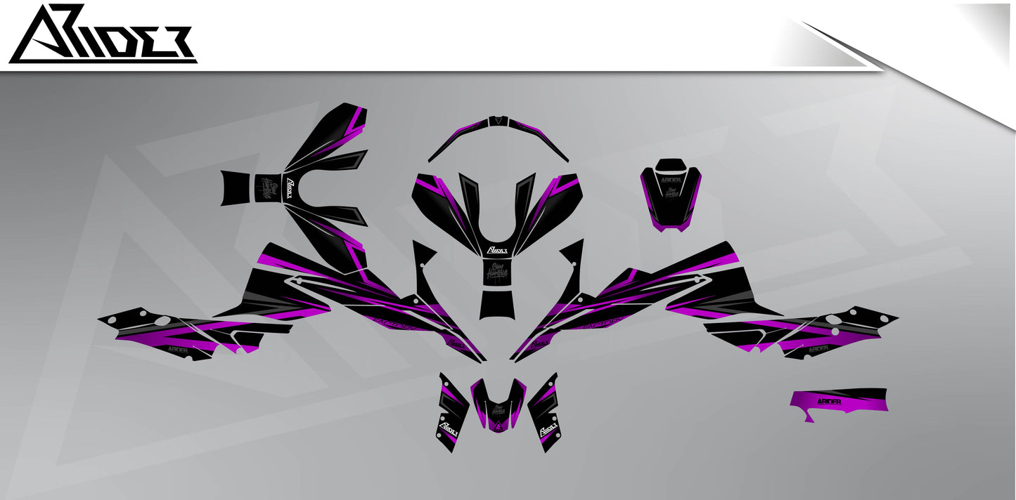 Graphics Kit suitable for KTM Super Duke 1290 R - Strike Edition