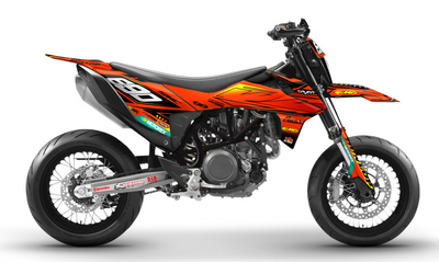 Dekor passend für KTM 690 SMC-R - Riot Edition - Arider