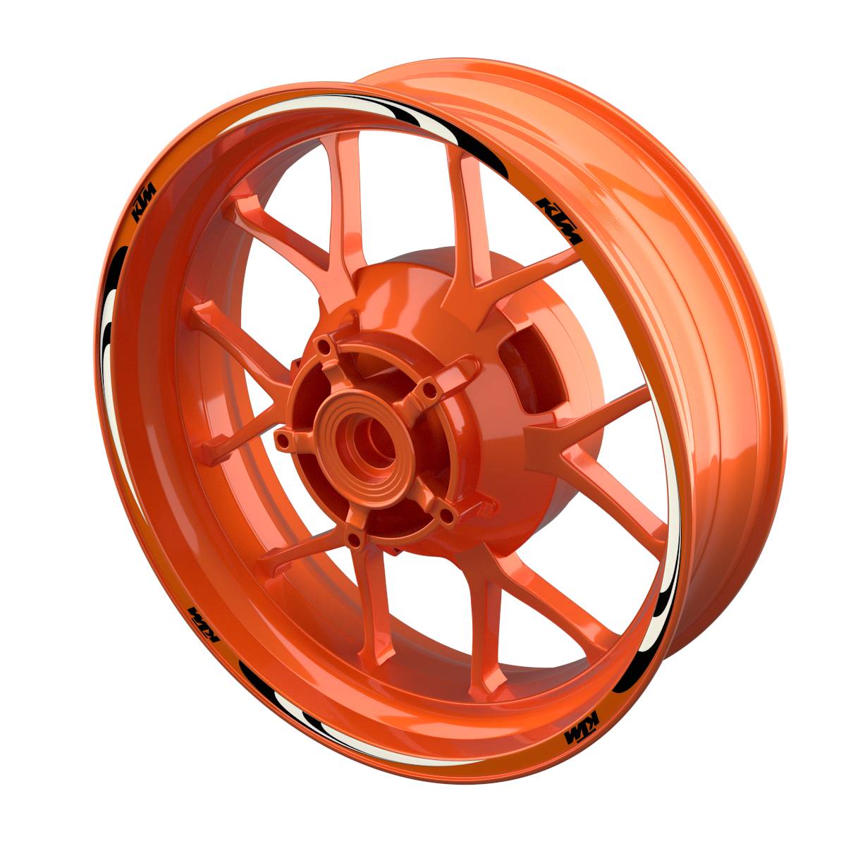 Motorrad Felgenrandaufkleber - KTM V3