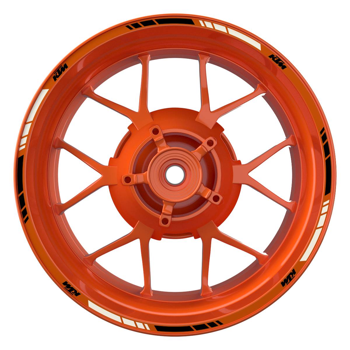 Motorrad Felgenrandaufkleber - KTM V5