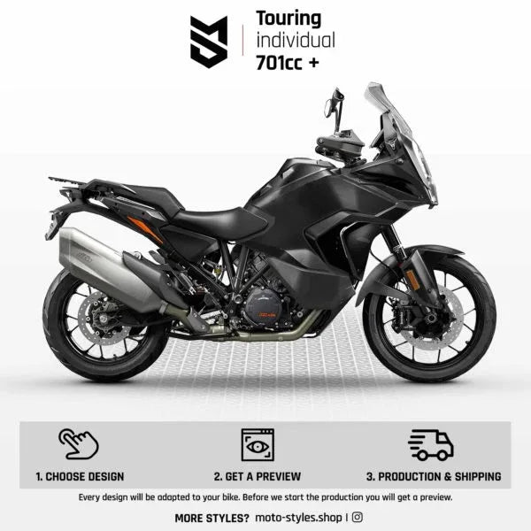 Individuelles Dekor - Touring 701ccm+ - Arider