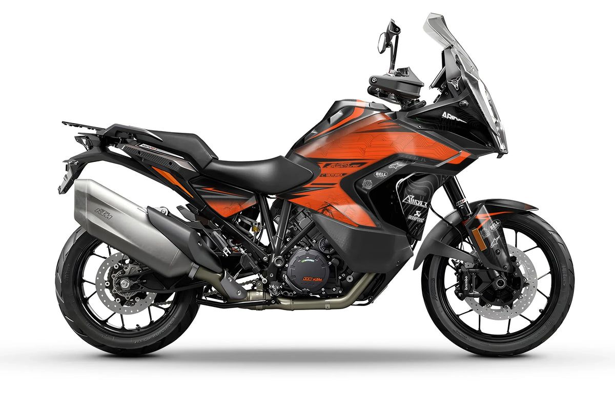 Dekor passend für KTM 1290 Super Adventure S, R - 3D Edition - Arider