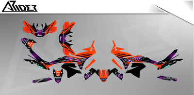 Graphics Kit suitable for KTM 890 Adventure - Explorer Edition