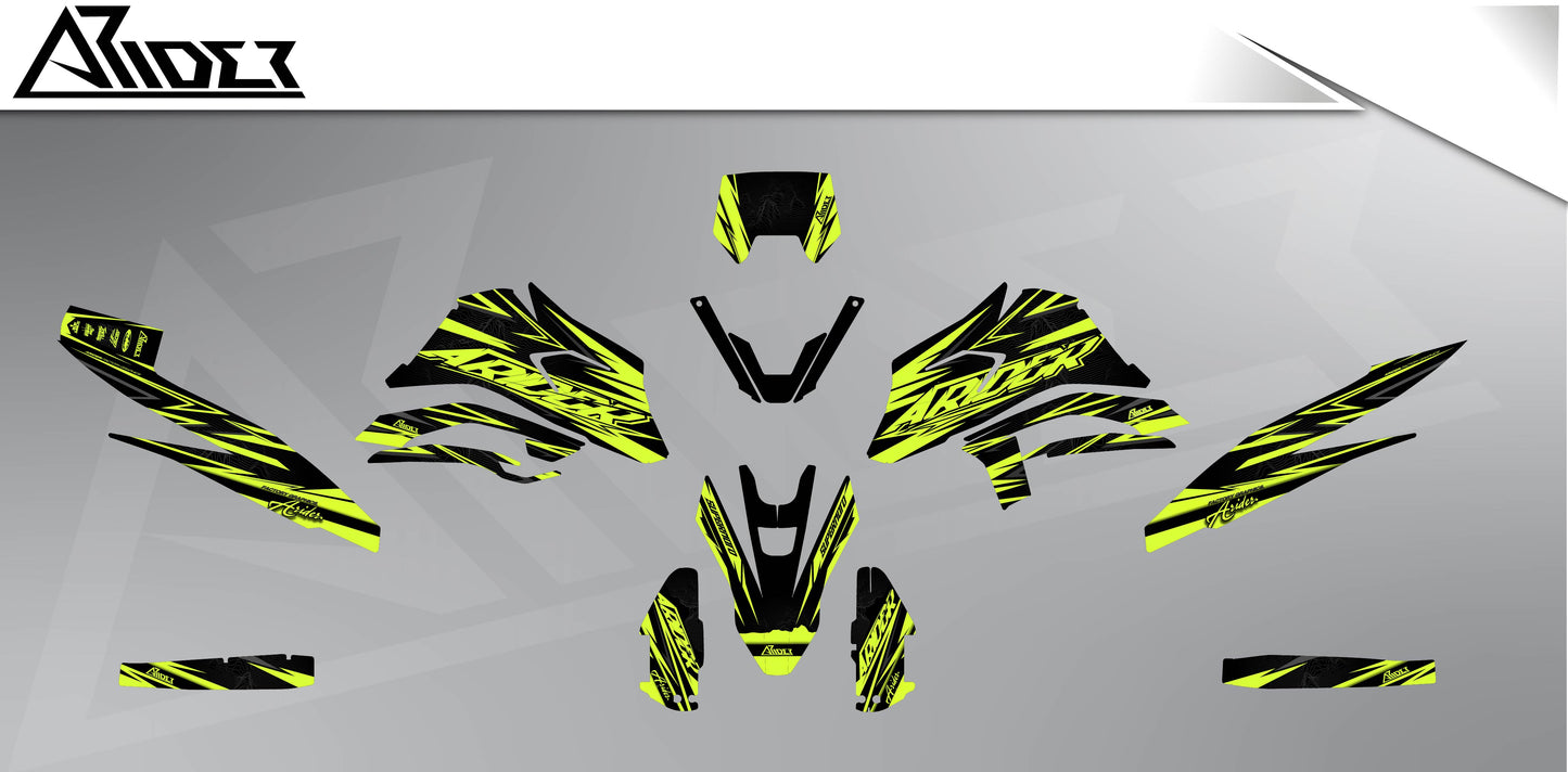 Graphics Kit suitable for Malaguti XSM 125 - Peak Edition