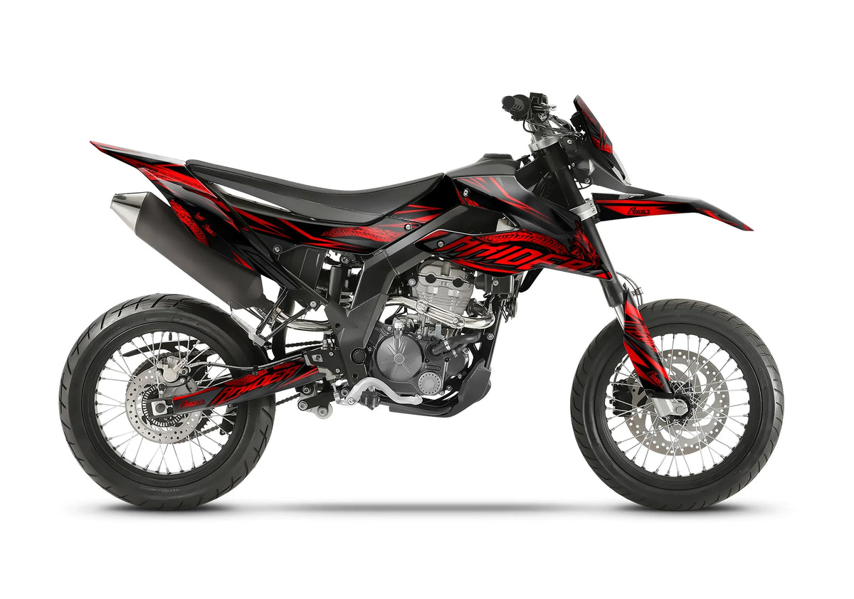 Dekor passend für Malaguti XSM 125 - Beast Edition - Arider