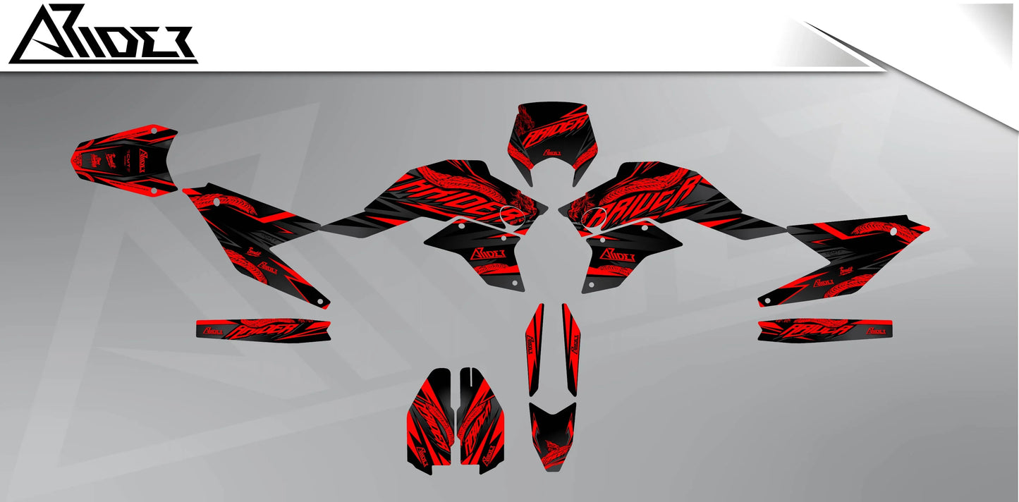 Dekor passend für Mondial SMX 125 - Beast Edition - Arider