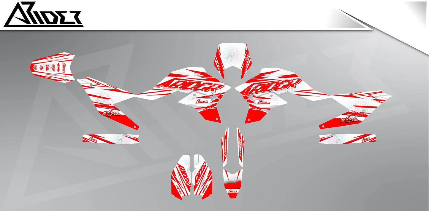 Dekor passend für Mondial SMX 125 - Peak Edition - Arider