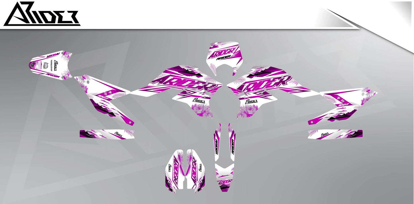 Dekor passend für Mondial SMX 125 - Pine Edition - Arider