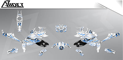 Graphics Kit suitable for Yamaha MT 07 - Anime Edition