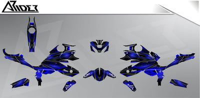 Graphics Kit suitable for Yamaha MT 07 - Shock Edition