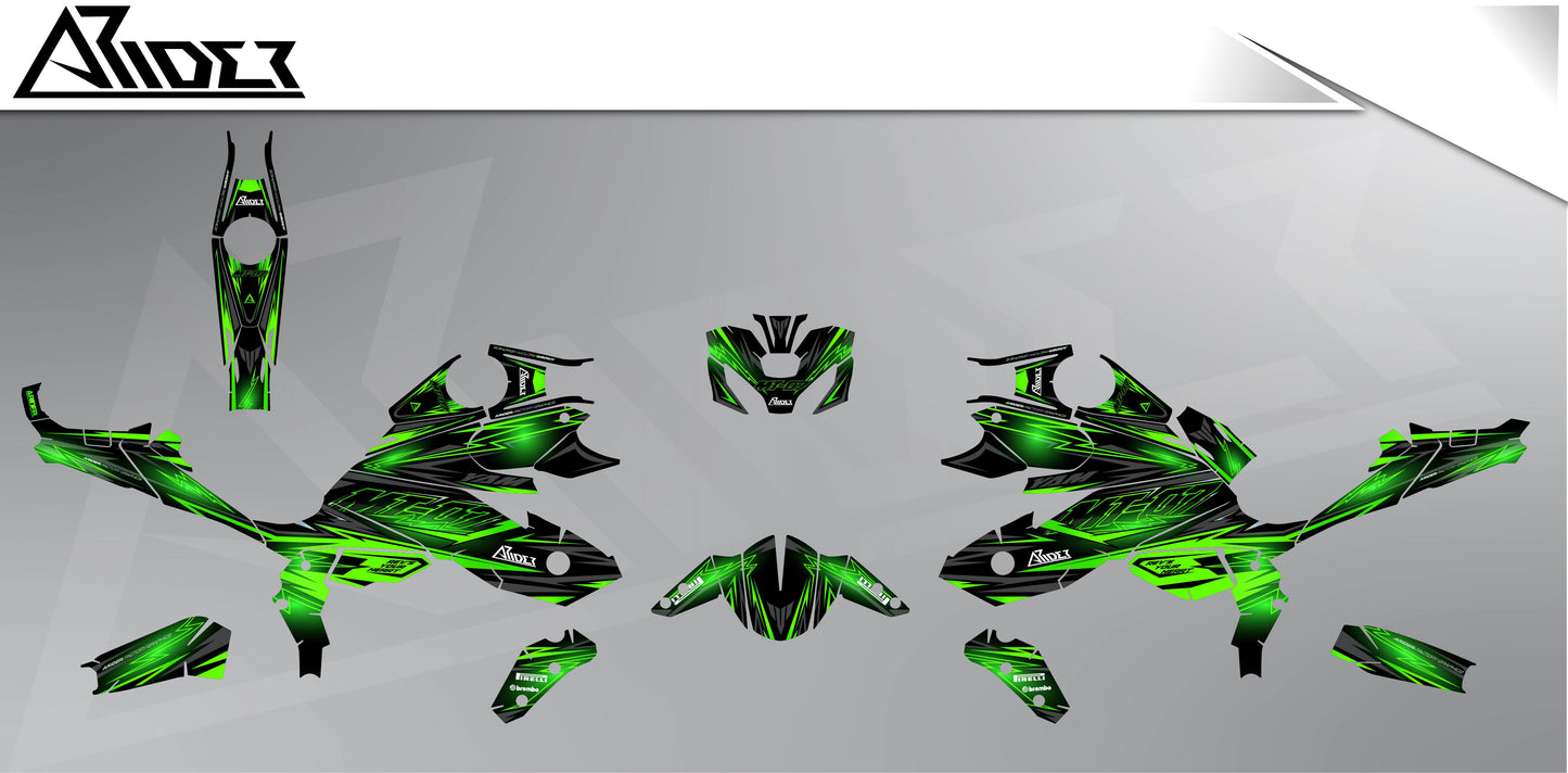 Graphics Kit suitable for Yamaha MT 07 - Shock Edition