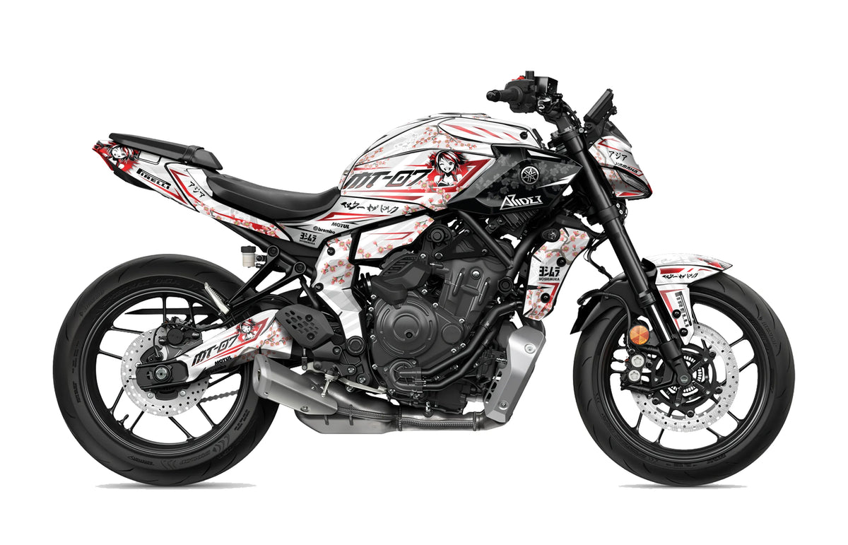 Dekor passend für Yamaha MT 07 - Anime Edition - Arider