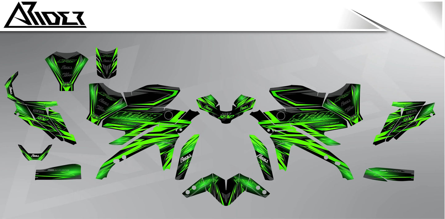 Dekor passend für Yamaha MT-09 - Shock Edition - Arider