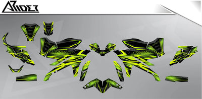 Dekor passend für Yamaha MT-09 - Shock Edition - Arider