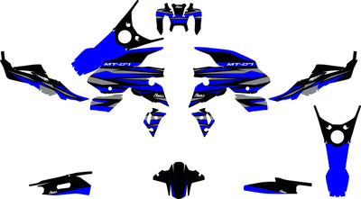 Graphics Kit suitable for Yamaha MT 07 - Beast Edition