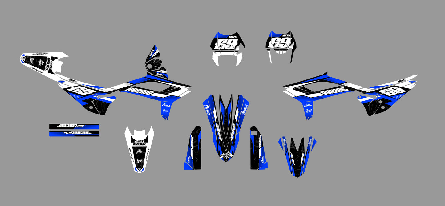Graphics Kit suitable for Beta RR 50 / 125 - Factory Edition